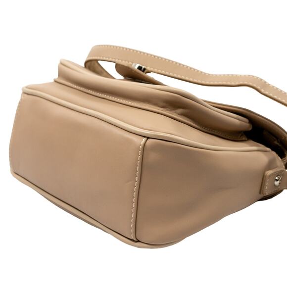 Women's Tan Top Handle Bag DAVID JONES PARIS Handbag Crossbody Purse - Picture 7 of 11